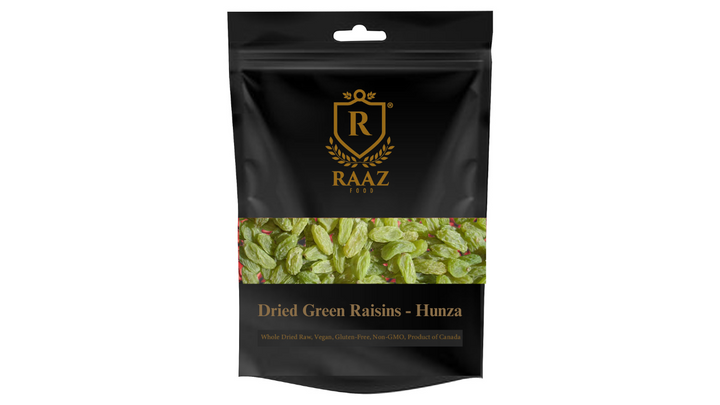 Dried Green Raisins