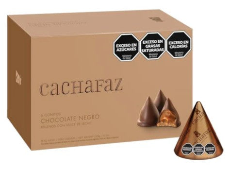 Cachafaz Dulce de leche Conitos 6 units Pack