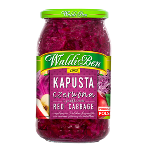 WaldiBen Kapusta red cabbage 900 g
