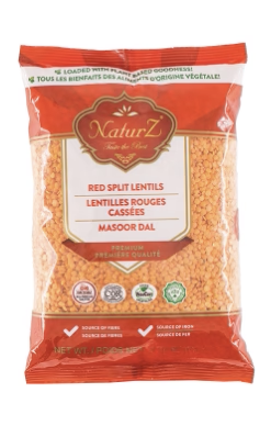 NaturZ Whole Red lentils 2lb