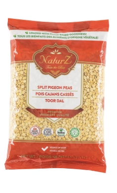NaturZ  Split Pigeon Peas 2lb