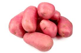 Red potato sold by weight