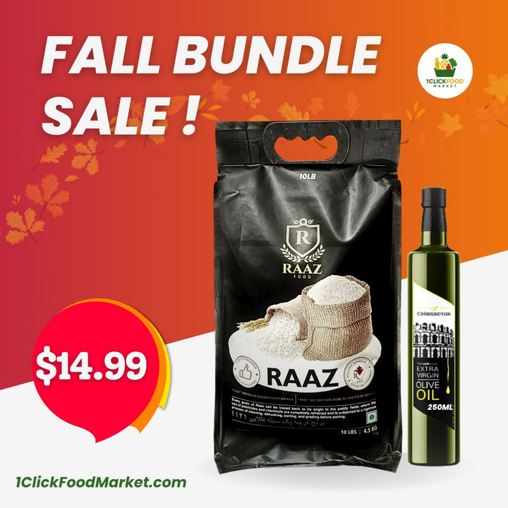 Raaz Premium Basmati Rice + Olive oil combo