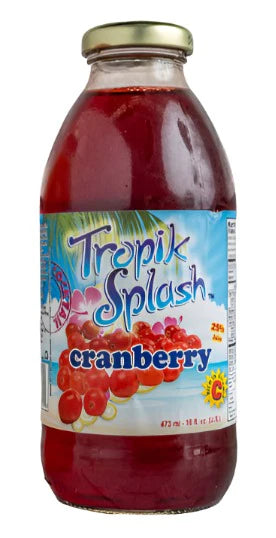 Tropik splash Cranberry 473 ml