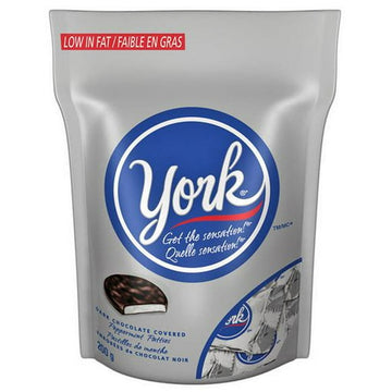 YORK Dark Chocolate Peppermint Patties, 200g