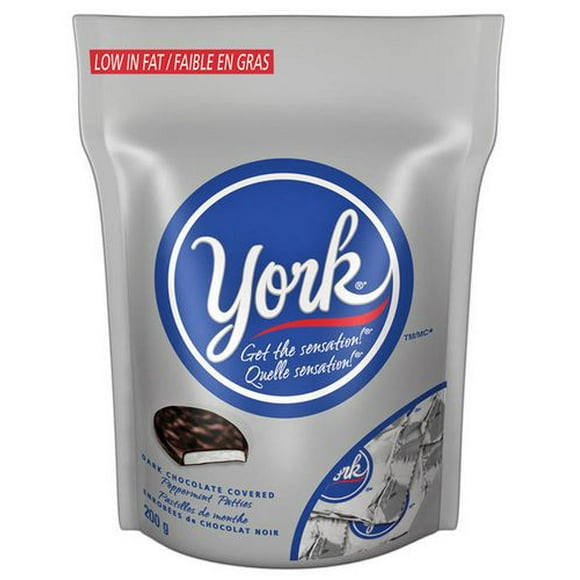 YORK Dark Chocolate Peppermint Patties, 200g