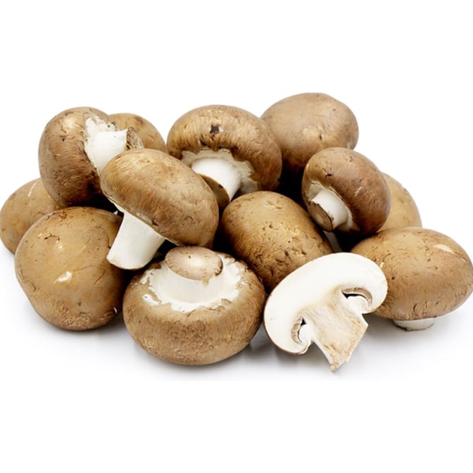 Brown mushrooms 227g