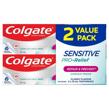 Colgate Sensitive Pro-Relief Repair & Prevent Toothpaste, 75 mL, Pack of 2