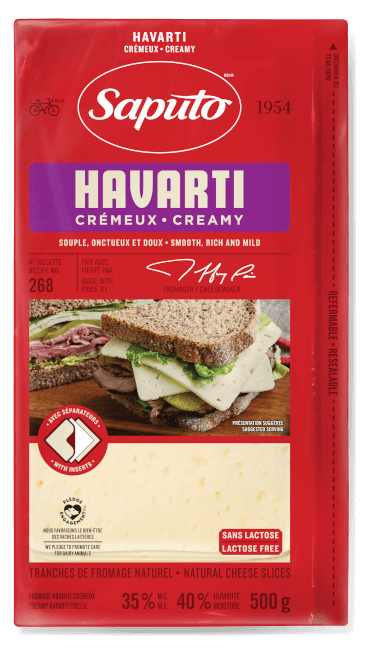 Sliced Havarti Creamy