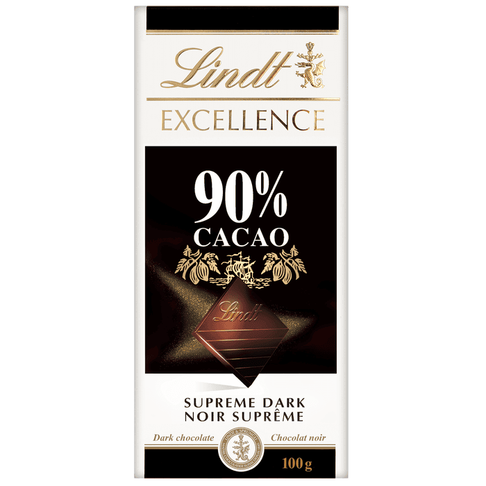 Lindt excellence 90%% cacao 100g