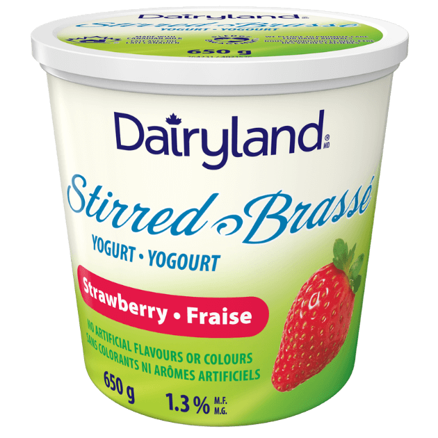 Dairyland Stirred Strawberry Yogurt 175 g