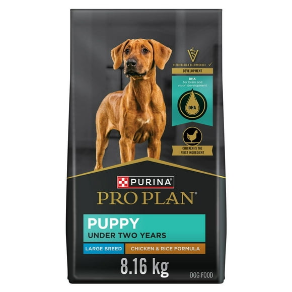 Purina Pro Plan Development Large Breed Chicken & Rice Formula, Dry Puppy Food
