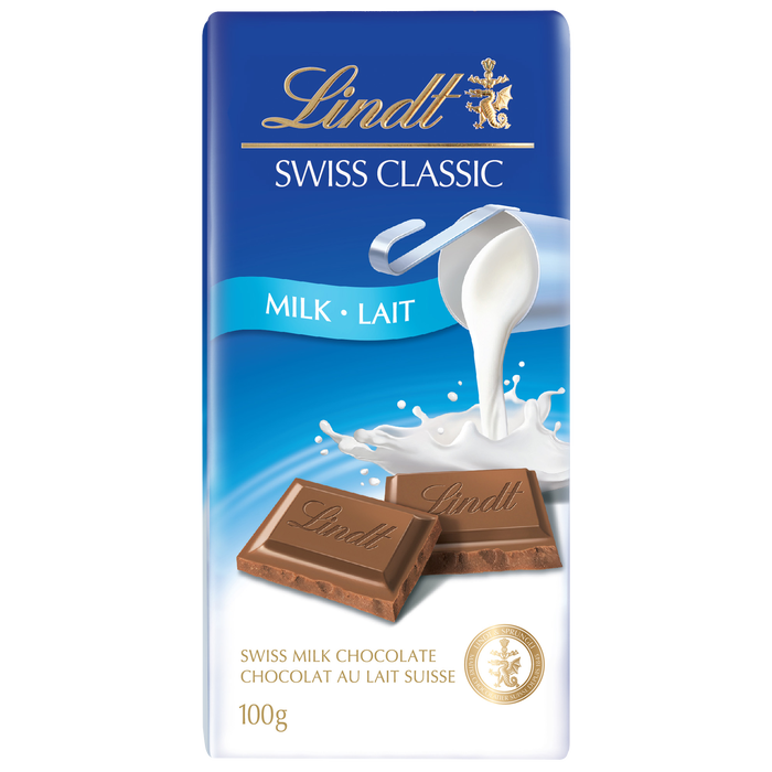 Lindt swiss classic milk chocolate 100 g