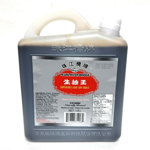 Pearl River Bridge Soy Sauce (Light) 1.8 L