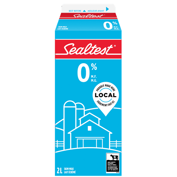 Sealtest Skim 0% Milk, 2 L
