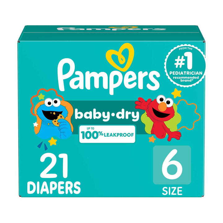 Pampers baby dry size 6 21 diapers