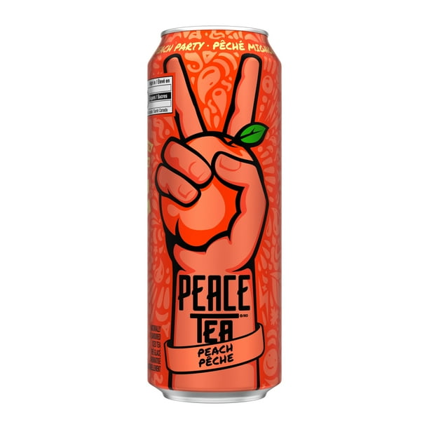 Peace Tea Peach Party Can, 695 mL, 695 mL