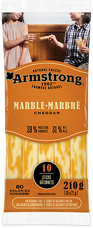 Armstrong marble cheddar sticks 10 sticks