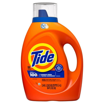 Tide Laundry Detergent Liquid, Original Scent, Works on 100% of Common Stains, Laundry Soap, Liquid Laundry Detergent