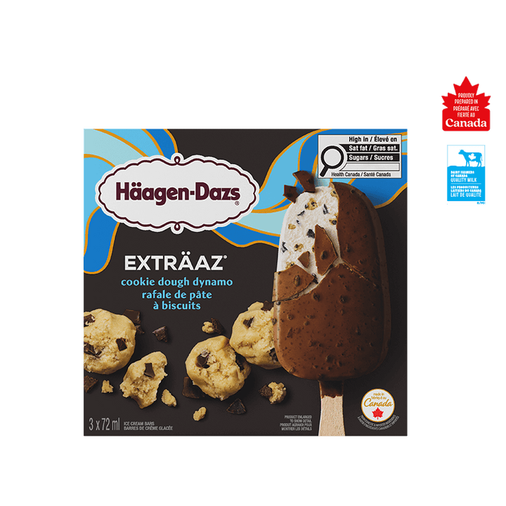Hagen dasz extraa cookie dough dynamo