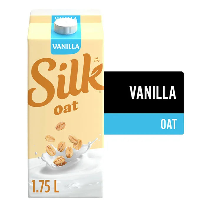 silk oat vanilla 1.75 l