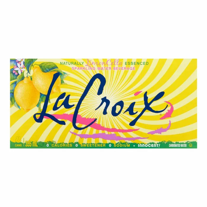 La Croix  Limoncello Sparkling Water 8 x 335 ml