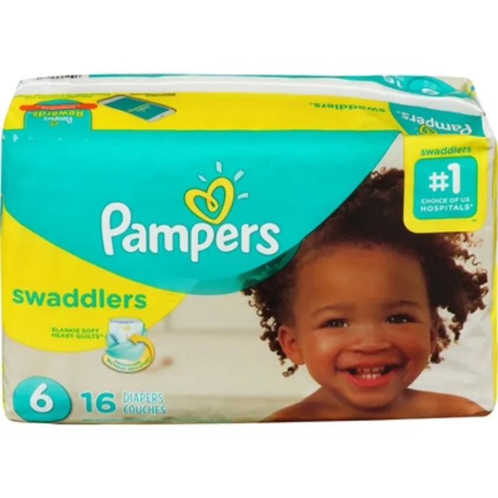 Pamper swaddlers size 5 16 pcs