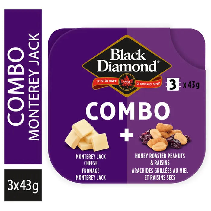 Black Diamond Combos Monterey Jack Snacks 129g