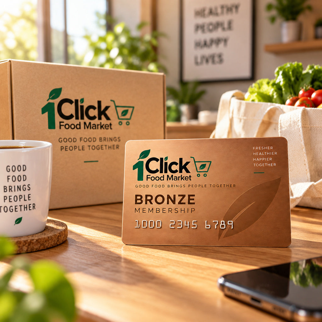 High-converting lifestyle photograph showing the authentic product and packaging of Bronze Membership in natural everyda
