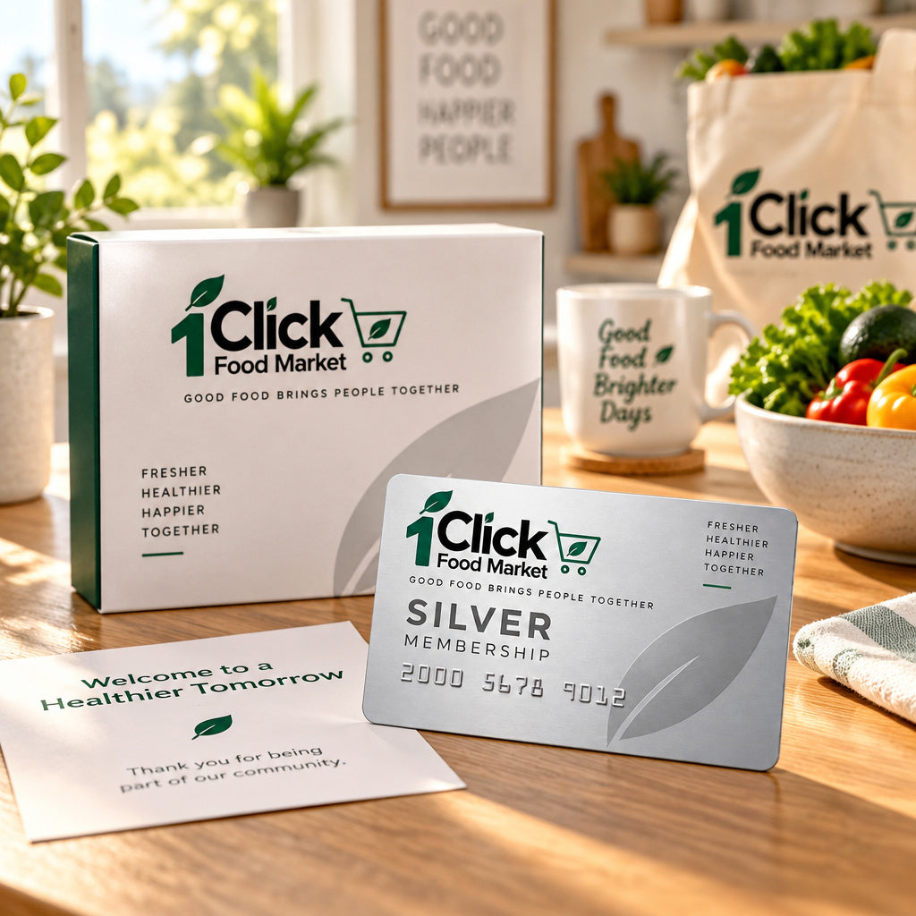 High-converting lifestyle photograph showing the authentic product and packaging of SILVER Membership in natural everyda
