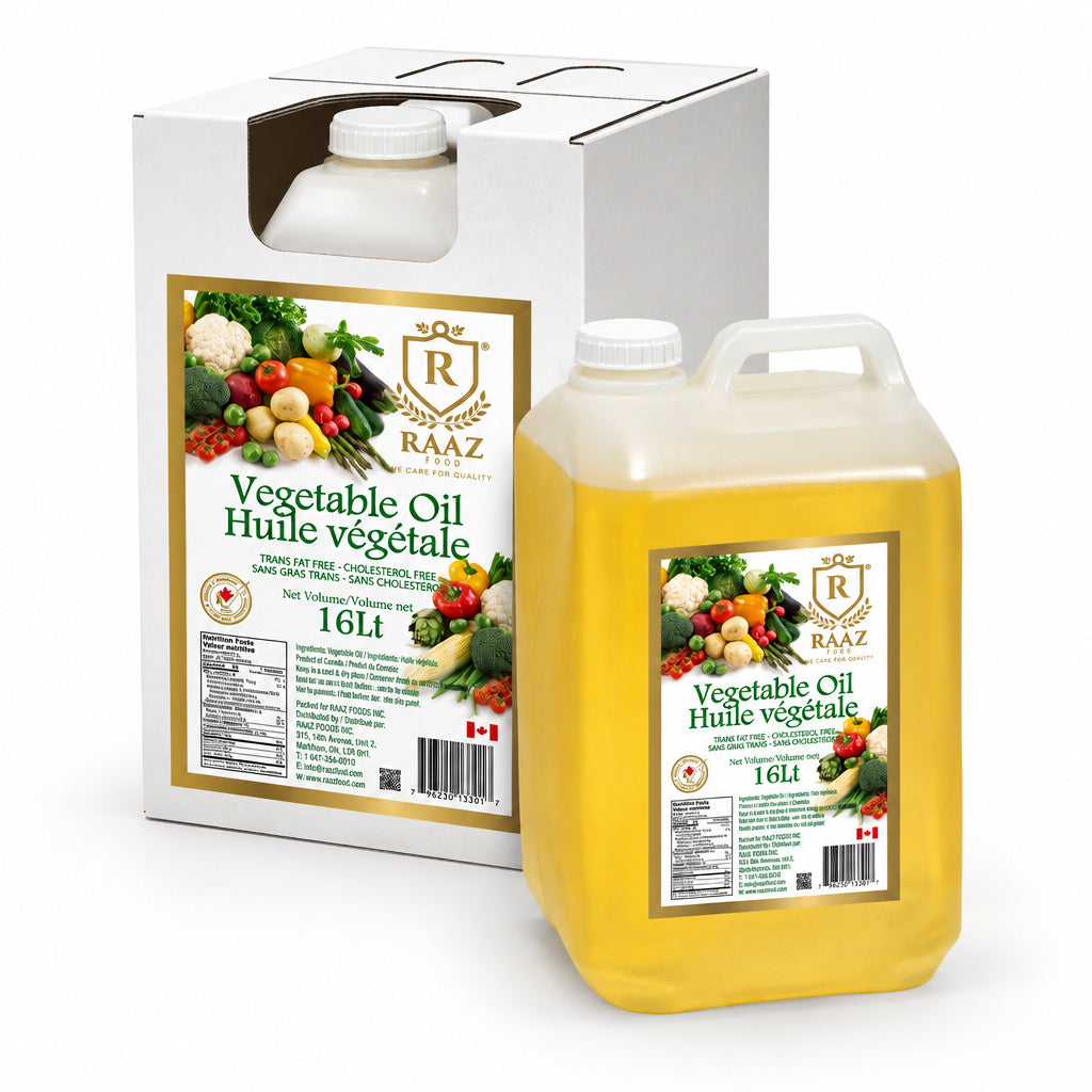 Transform the uploaded product into a photorealistic, high-end commercial product photograph for Canola oil 16Lt. Preser