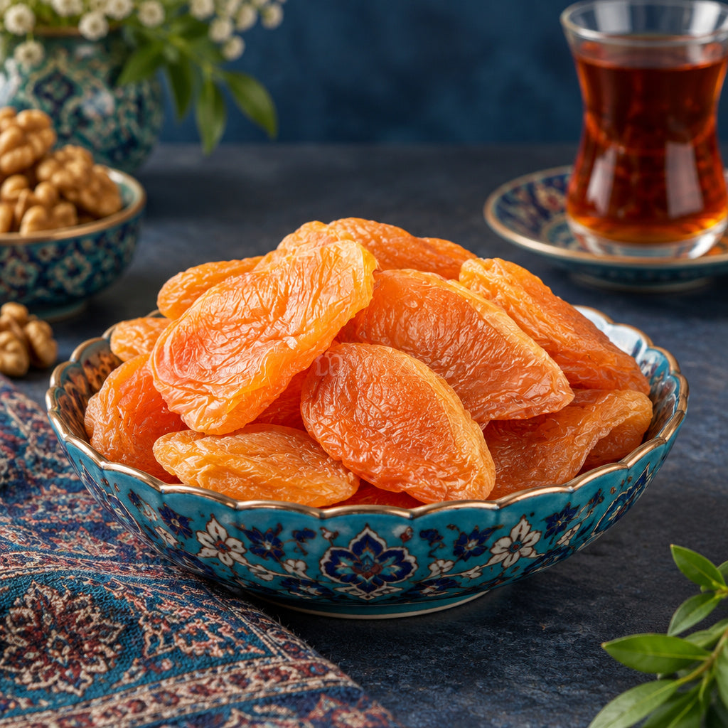 Create a photorealistic, high-end commercial food photograph for Pear (California), based on the uploaded product image.