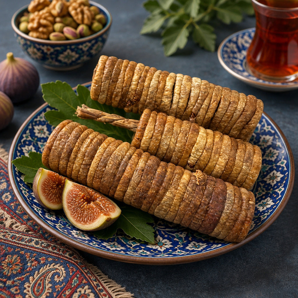 Organic Natural Figs On Stick