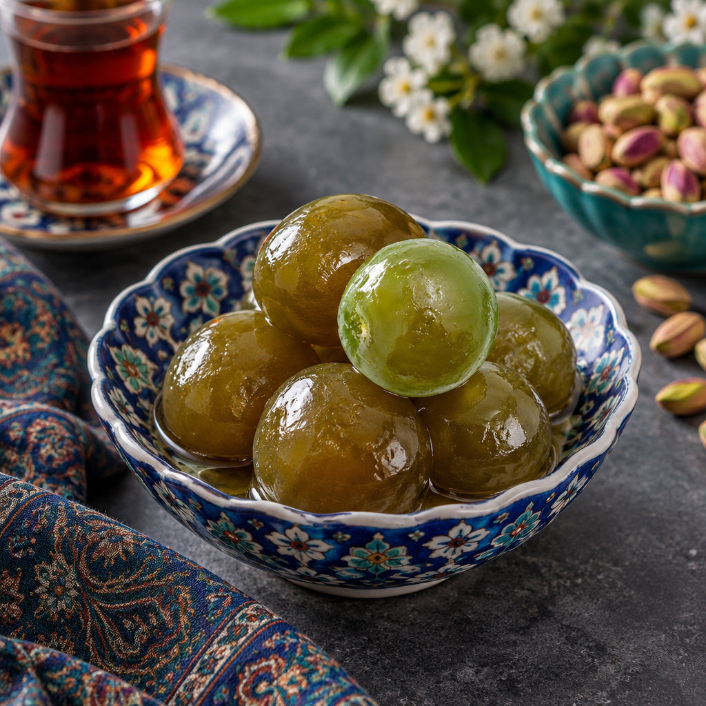 Create a photorealistic, high-end commercial food photograph for Italian Glazed Figs, based on the uploaded product imag