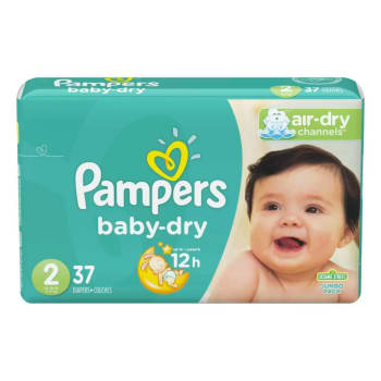 Pampers size 2 37 diapers