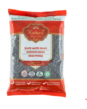 NaturZ  Black Matpe Beans 2lb