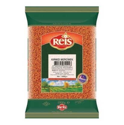 REIS Red Lentils 1kg